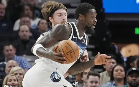 戈贝尔35+11兰德尔21分 森林狼主场大胜篮网