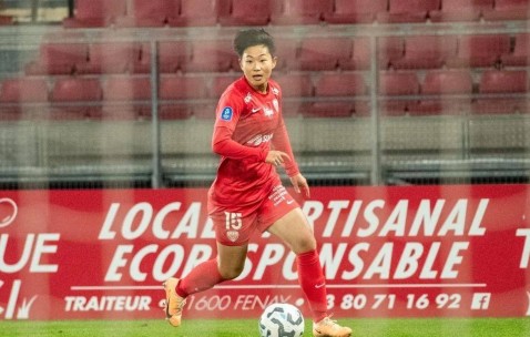 3-0！吴澄舒头球建功，追平王霜7球法甲纪录，第戎女足彻底起飞